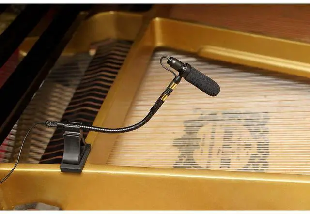 Main image of PMMB19 Piano Musical Instrument Microphone | Piano Clamp, 5 Connectors