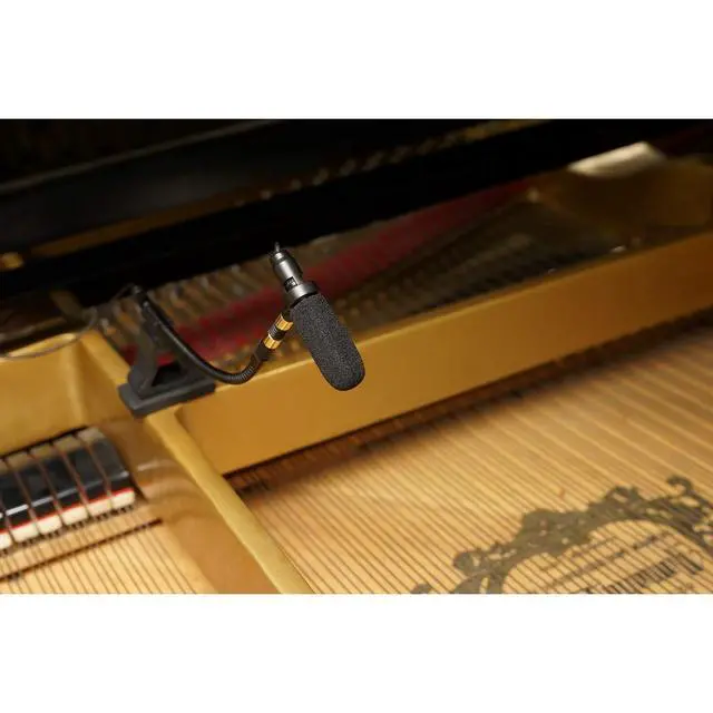 Alt view image 6 of 7 - PMMB19 Piano Musical Instrument Microphone | Piano Clamp, 5 Connectors