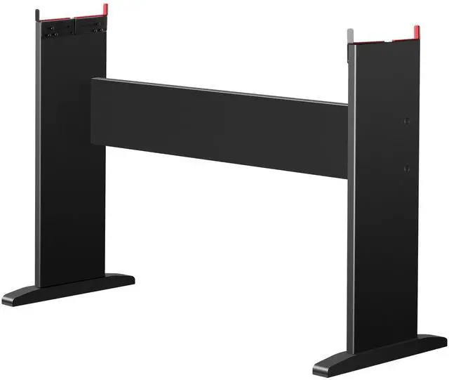 Main image of Adjustable Keyboard Stand Fit for Digital Piano Width from 8.4 to 12 Inches, Wooden Keyboard Stand Compatible for 76/88 Keys Piano, Black