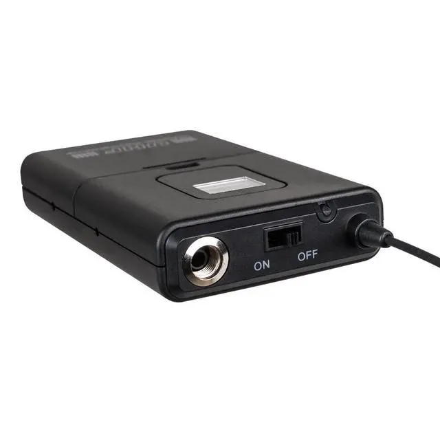 Alt view image 4 of 5 - Wireless Microphone System Lavalier Mic 4 Channel 4 Headset 4 Lapel Mic 4 Bodypacks Dynamic Mics UHF for Conference Meeting Speech Karaoke Party Wedding Church