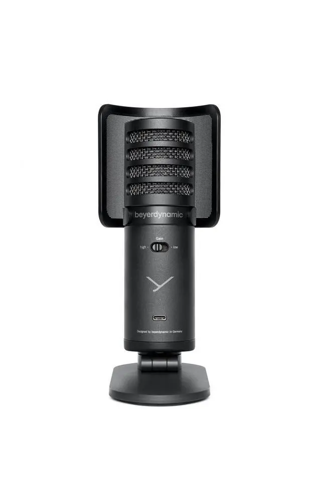 Alt view image 2 of 7 - FOX USB Condenser Microphone