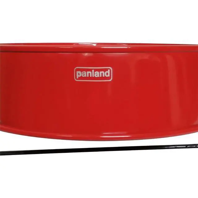 Alt view image 4 of 4 - Miniature Steelpan (Steel Drum) 12 Inch Diameter 11 Notes with Instructional Book with Music from Trinidad & Tobago - Red