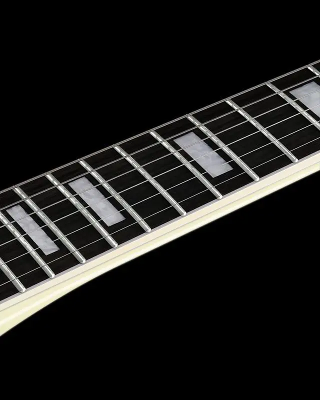 Alt view image 4 of 5 - WestCreek Revenge Solid Body Electric Guitar, Heavy Metal Guitar, Right Handed, Heavy Metal Pickups, Rounded End Jumbo Frets, Bone nut, Rosewood Fretboard, Mahogany Body (Checker)