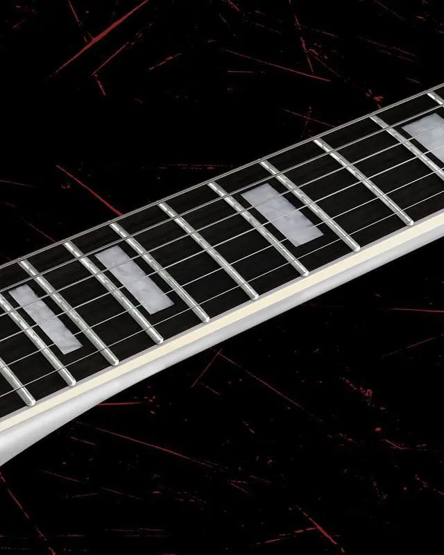 Alt view image 4 of 6 - WestCreek Revenge Solid Body Electric Guitar, Heavy Metal Guitar, Right Handed, Heavy Metal Pickups, Rounded End Jumbo Frets, Bone nut, Rosewood Fretboard, Mahogany Body (Scratch)