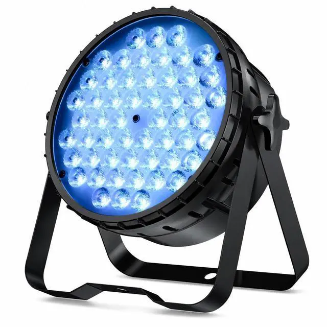 Main image of DJ Lights, 54 x 3W RGB LED Stage Par Lights, DMX/Sound(LPC015,1P) | Auto/Sound/DMX512/Master/RDM,Lighting range 5M,optical angle 26°,rich color effects,for Wedding,Church,Party,Club,Concert