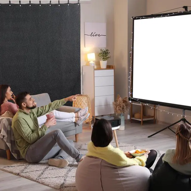 Alt view image 7 of 7 - Large Sound Dampening Blanket, 96" x 80" Sound Absorbing Panel with Grommets for Wall Hanging, Noise Reduce Curtains for Recording Studio Use and Basements, 96" x 80", Black