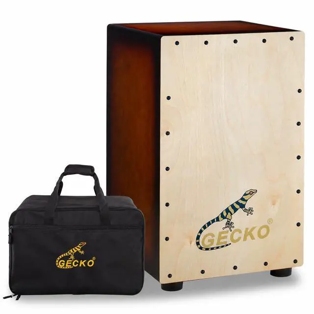 Main image of Cajon BOX Drum-Wooden Percussion Box, with Internal Adjustable Guitar Strings