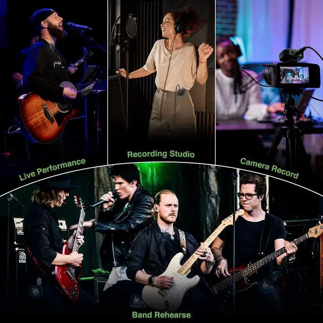 Alt view image 6 of 7 - UHF Wireless IEM System Mono/Stereo Selection PM-1-4R | 1 Beltpack Transmitter & 4 Receivers, 10 Channels, Auto-Pairing, Mono/Stereo Selection, Live Shows, Studio, Bands