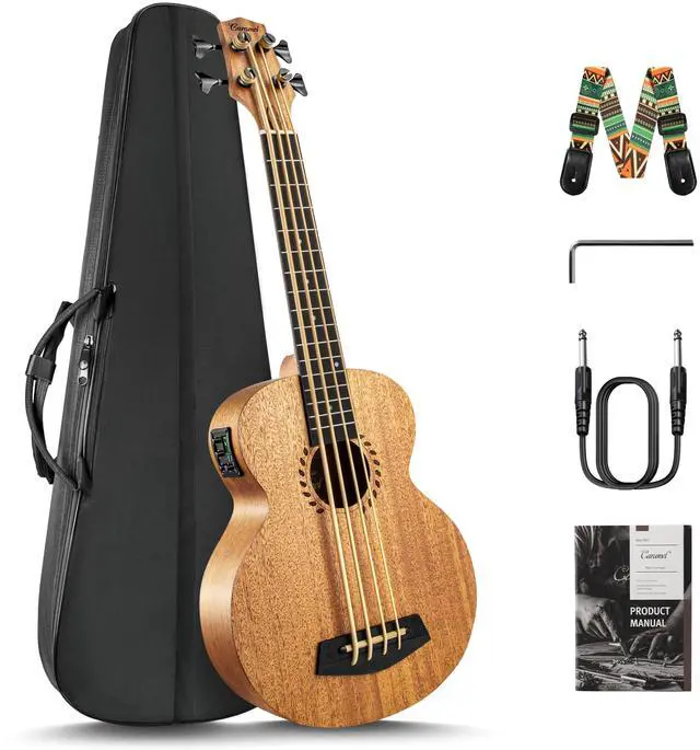 Main image of UEM48 Laminated Mahogany 30" Acoustic & Electric Ukulele Bass