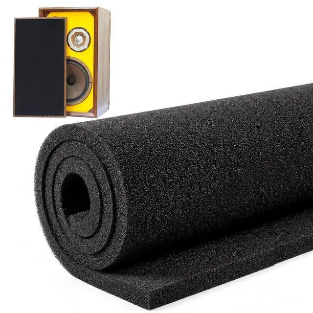 Main image of 13 mm Speaker Grill Foam 39" x 78" (100 x 200 cm) Acoustic Foam Sheet High Density Cuttable Acoustic Speaker Grill Cover for Line Array Professional Audio and DJ Audio Woofer Subwoofer