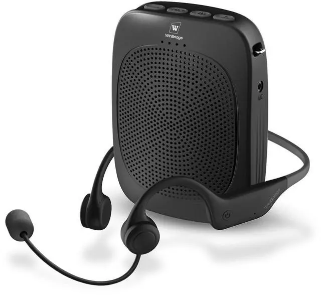 Main image of Bluetooth Voice Amplifier with Wireless Earhook Microphone C007 | Microphone with Speaker Combo,Wireless Amplifier Headset,Portable PA System,Classroom Microphone for Teachers