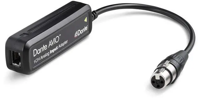 Main image of Dante AVIO Analog Input Adapter 1-Channel
