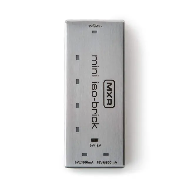 Alt view image 2 of 7 - M239 Mini Iso-Brick Power Supply Bundle with 2 Patch Cables, 6 Guitar Picks, and Polishing Cloth
