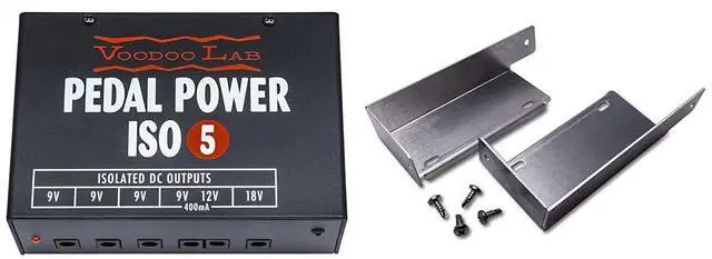 Main image of Pedal Power ISO-5 Isolated Power Supply Bundle with Pedaltrain Brackets for Classic/Novo/Terra Boards