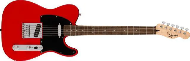 Main image of Squire Sonic Telecaster Electric Guitar, Torino Red, Laurel Fingerboard