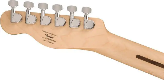 Alt view image 7 of 7 - Squire Sonic Telecaster Electric Guitar, Torino Red, Laurel Fingerboard