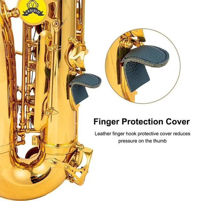 Alt view image 6 of 7 - Alto Saxophone HighQualityBrassSaxwith E-Flat Gold Lacquer Saxophon CaseMouthpiece AccessoriesIdealfor Beginnersto Advanced Musicians