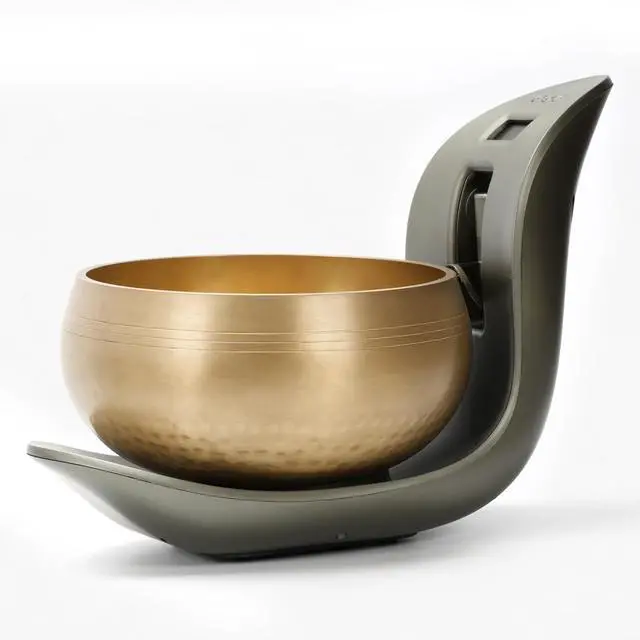 Main image of Automatic Singing Bowl Hands-Free Sound Healing Bowl for Meditation, Yoga, Mindfulness, Energy Healing, Deep Relaxation & Sleep,Auto-Striking Tibetan Singing Bowl with Resonant Tone