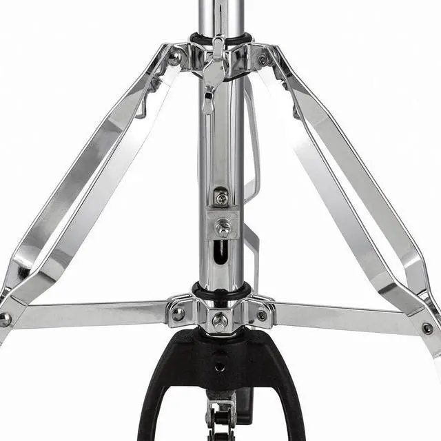 Alt view image 5 of 7 - Medium Weight Double Braced Hi-Hat Stand, Percussion Chrome Drum Set Hardware, For Snare Drum Practice Pad, 5707