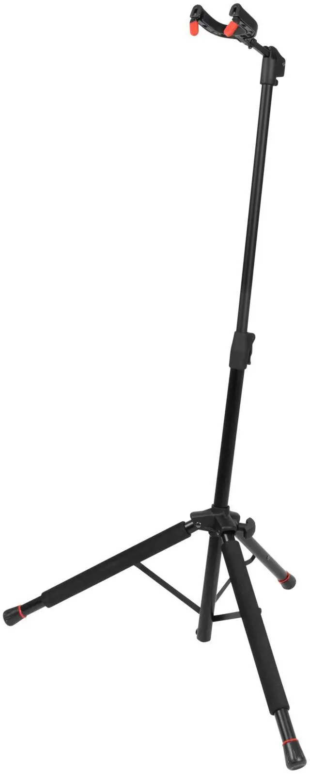Main image of Hanging Guitar Stand with Self-Locking Yoke and Padded Tripod Legs, Fits Most Electric, Acoustic, and Bass Guitars (GFW-GTR-1700)
