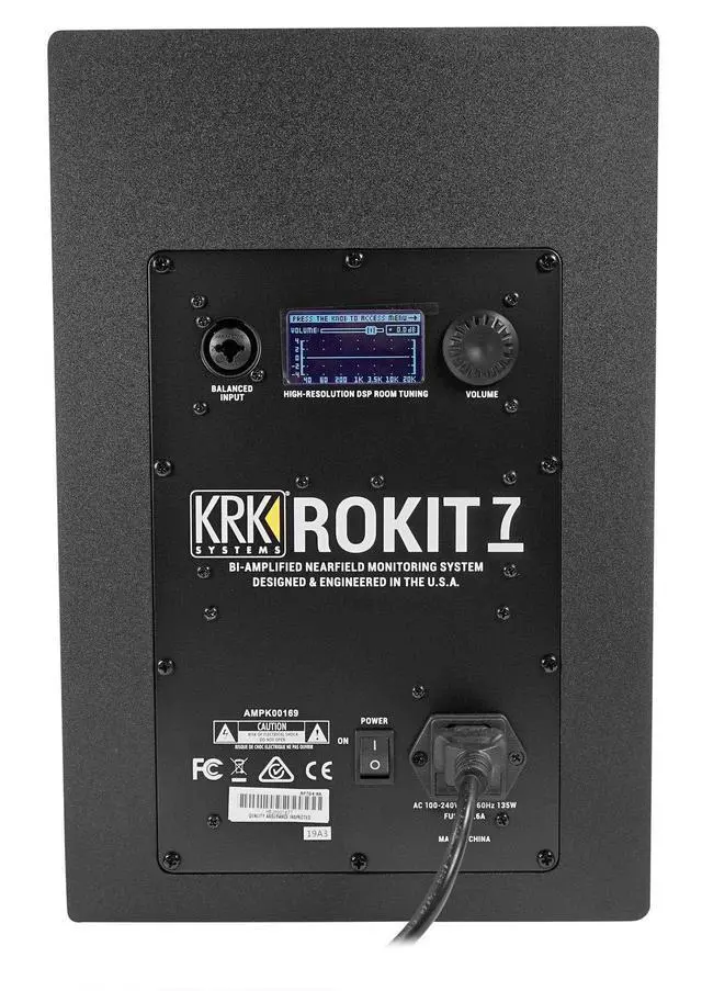 Alt view image 2 of 7 - ROKIT7G4 7" POWERED MONITOR,Black