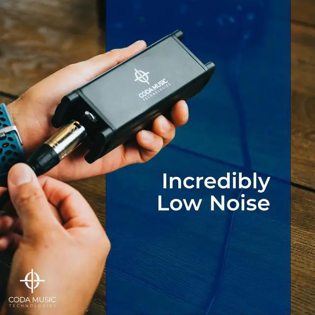 Alt view image 7 of 7 - Coda Mic Preamp for Vocal Recording & Podcasting - 25dB Microphone Booster | 48V Phantom Power Preamplifier, Ultra-Clean XLR Preamp for Dynamic Mics, Podcast, Broadcast, Studio