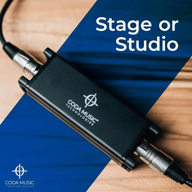 Alt view image 5 of 7 - Coda Mic Preamp for Vocal Recording & Podcasting - 25dB Microphone Booster | 48V Phantom Power Preamplifier, Ultra-Clean XLR Preamp for Dynamic Mics, Podcast, Broadcast, Studio