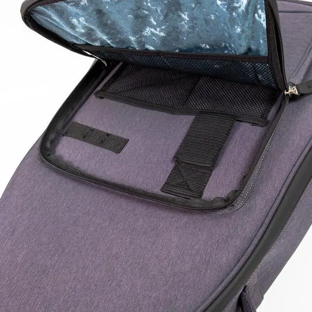 Alt view image 4 of 6 - grey softshell case 000/OM 14 fret