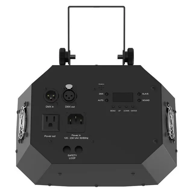 Alt view image 7 of 7 - Wash Fx Hex Ils Multi Purpose Led Effect Light | Blinder Wash & Chase Effects In One Unit | Six Zone Eye Candy Output | Uv Blacklight Performance | Stand Alone Dmx Ir Master Slave Control