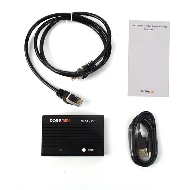 Alt view image 3 of 7 - RTP MIDI Network Interface MR-1 PoE