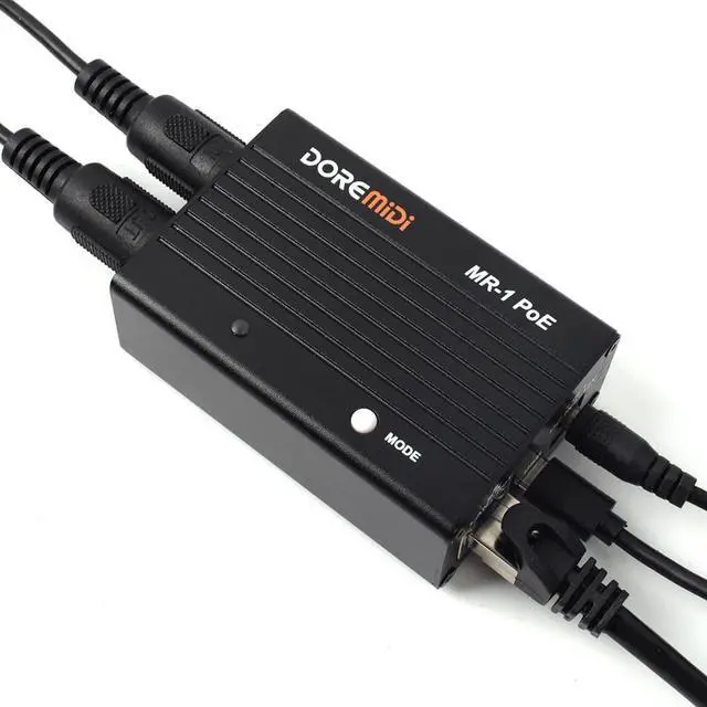 Alt view image 6 of 7 - RTP MIDI Network Interface MR-1 PoE