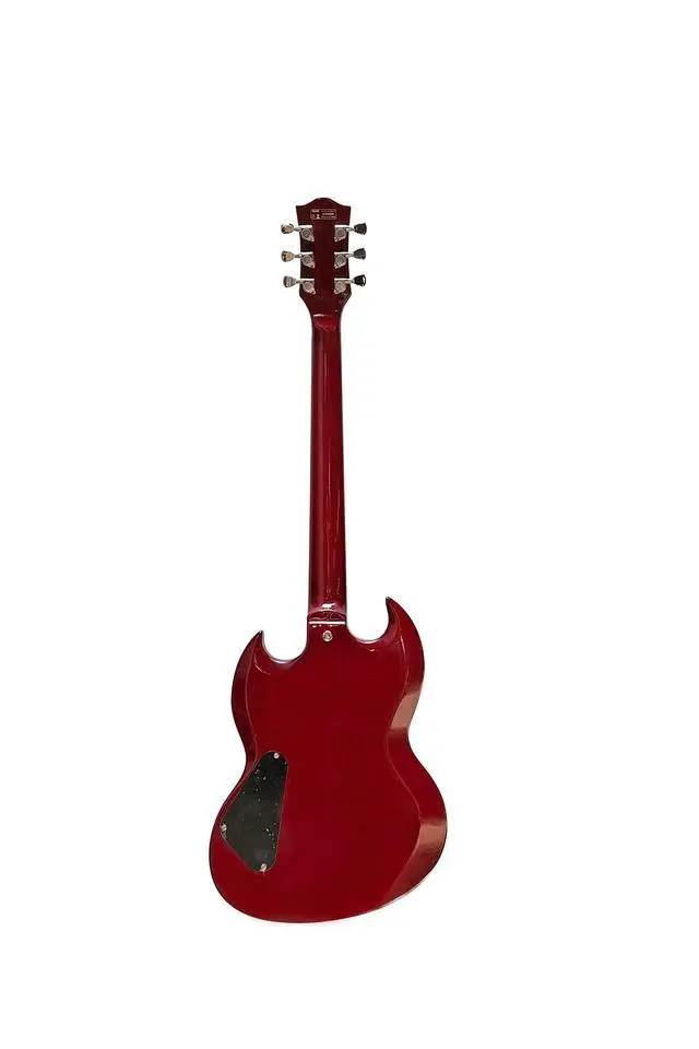 Alt view image 4 of 6 - IVSV-300 CHERRY RED Solid-Body Electric Guitar, cherry Red