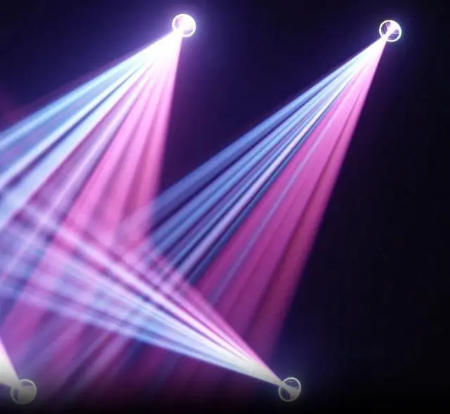 Alt view image 5 of 6 - LED 200W Beam Moving Head Light with (6+12+24 combinable Effects),13 Patterns (3 Glass Images)+White Light