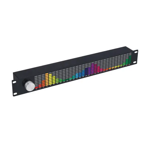 Alt view image 2 of 7 - Digital Equalizer, Audio Spectrum Analyzer, Dual Channel 15-Band Equalizer Home Audio, Stereo Graphic Equalizer Digital MusicAudio Spectrum Analyzer, Stereo Equalizer Real Time Frequency Level Display
