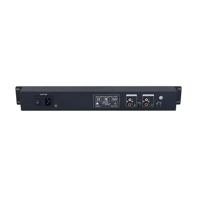 Alt view image 4 of 7 - Digital Equalizer, Audio Spectrum Analyzer, Dual Channel 15-Band Equalizer Home Audio, Stereo Graphic Equalizer Digital MusicAudio Spectrum Analyzer, Stereo Equalizer Real Time Frequency Level Display