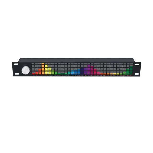 Alt view image 5 of 7 - Digital Equalizer, Audio Spectrum Analyzer, Dual Channel 15-Band Equalizer Home Audio, Stereo Graphic Equalizer Digital MusicAudio Spectrum Analyzer, Stereo Equalizer Real Time Frequency Level Display