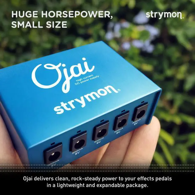 Alt view image 3 of 6 - Ojai 5-Output High Current Guitar Pedal Power Supply