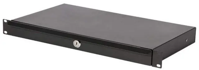 Main image of RDLS1000 1U Locking Rack Drawer, Shallow (RDLS 1000)