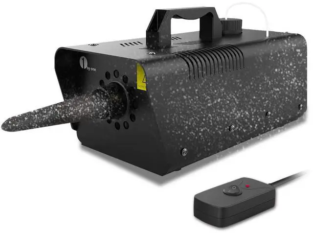 Main image of 650W Snow Machine with Wired Remote Control | Great Snowflakes Machine for Kids, Christmas Parties, Parades, Outputs 2000CFM