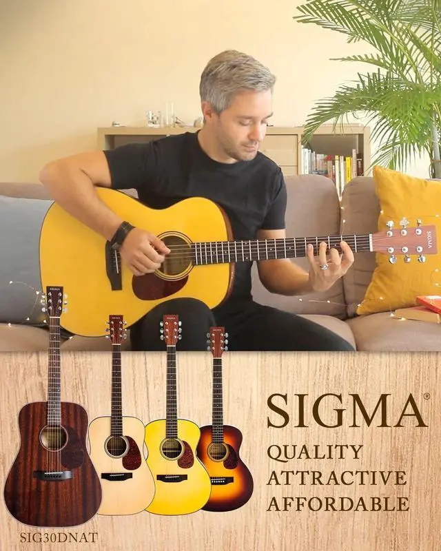 Alt view image 6 of 6 - 41 Acoustic Guitar, Dreadnought, 4/4 Full-Size, with Name Brand EXP16 Strings, Solid Mahogany Top, Natural Gloss, Mahogany Back & Sides, Right(30D)