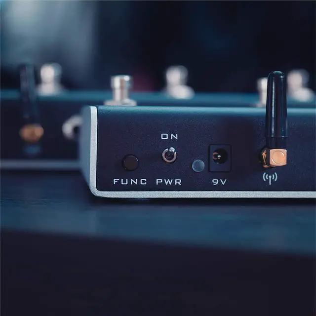 Alt view image 5 of 5 - Airstep Lite MIDI, HID Wireless Controller with 5 Footswitch, 300H Playtime, Support DAW(Cubase, Ableton Live), Plugin(Bias Fx, Neural DSP), Youtube Video, Page, Atem, Hands Free Controller