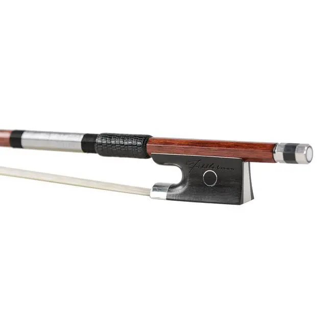 Alt view image 2 of 4 - Hybrid Wood and Carbon Fiber Violin Bow 4/4
