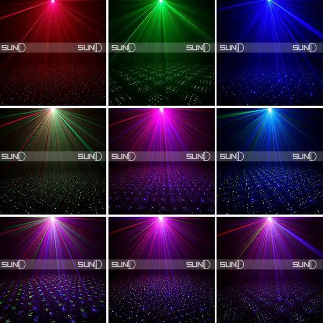 Alt view image 2 of 7 - Mini Portable Cordless Laser Lights Rechargeable RGB Stars Patterns GOBO Projector Sound Activated Music DJ Party Lights for Outdoor Travel Camping Disco Live Show Home Dance