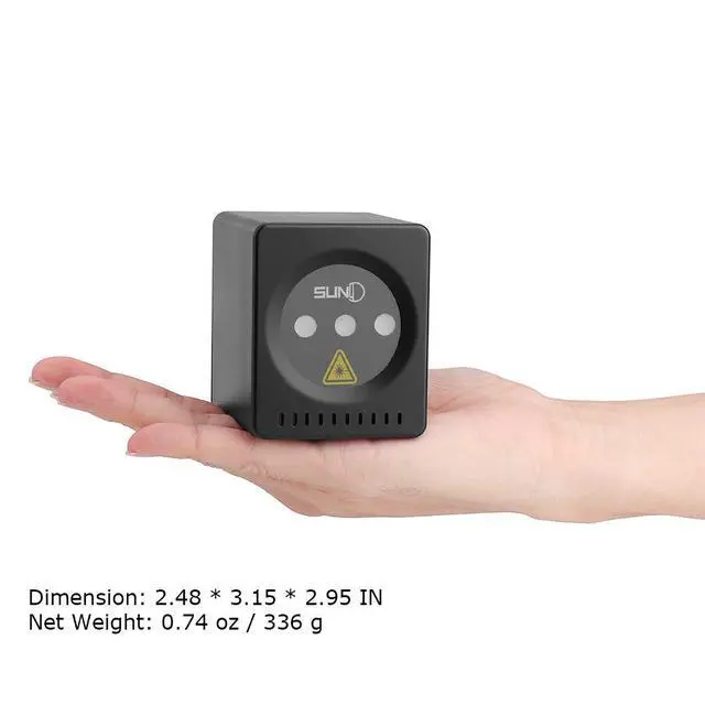 Alt view image 6 of 7 - Mini Portable Cordless Laser Lights Rechargeable RGB Stars Patterns GOBO Projector Sound Activated Music DJ Party Lights for Outdoor Travel Camping Disco Live Show Home Dance