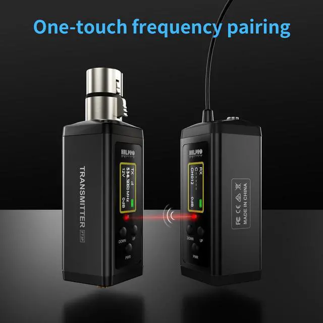 Alt view image 7 of 7 - UHF Wireless in Ear Monitor System for Stage, 902-927MHz,300ft Range | 50-Channel, Low Latency, Transmitter & Beltpack Receiver with Antenna for Church, Rehearsal, Live Performance, F10P