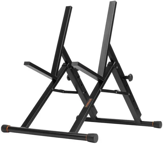 Alt view image 7 of 7 - SAT-03 High-Profile Tilt-Back Guitar Amp Stand, Black | Fully collapsible guitar combo speaker stand