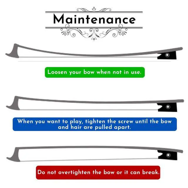 Alt view image 6 of 7 - Carbon Fiber Violin Bow, Hand Crafted by Professional Violin & Bow Makers, Strong, Stiff & Well Balanced, Made with Mongolian Horse Hair, For Violinists & Fiddlers of All Skill Levels