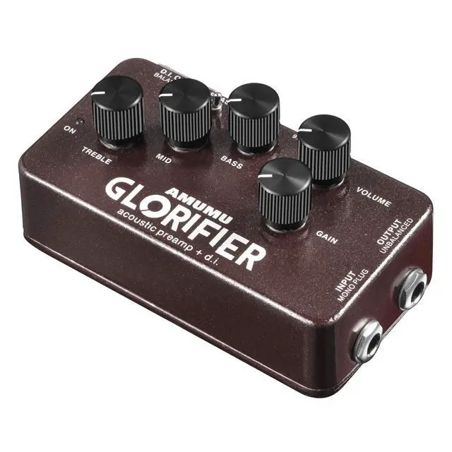 Alt view image 3 of 7 - GLORIFIER Acoustic Guitar Preamp DI Direct Input Box Guitar Pedal