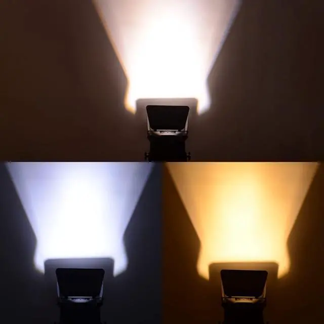 Alt view image 6 of 7 - 100W LED DMX Stage Spotlights with Barndoor, COB Warm/Cold White | 100W,Ra>90,Warm/Cold White,High Brightness,Natural Lighting Source,Restore Real Color,Heat Dissipation,DMX512/Master-slave