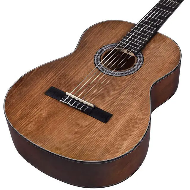 Alt view image 4 of 7 - Classical Guitar 4/4 Adult Classical Guitar for Beginners 39 Inches Brown